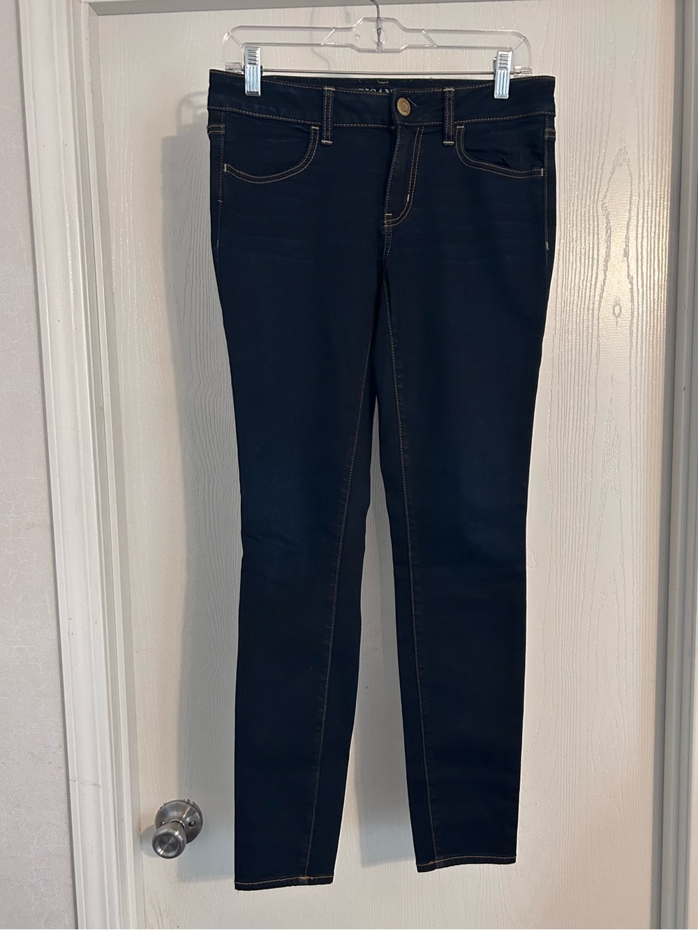 American Eagle Outfitters | Dark Blue Skinny Jeans | Size 8